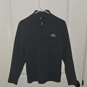 The North Face Charcoal Quarter-Zip Pullover